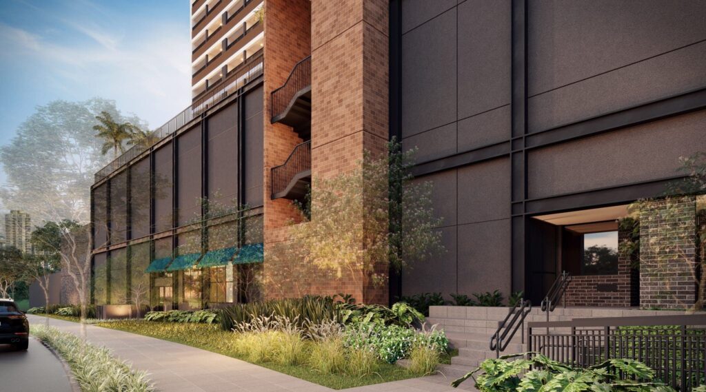Haus Mitre Station Brooklin — fachada
