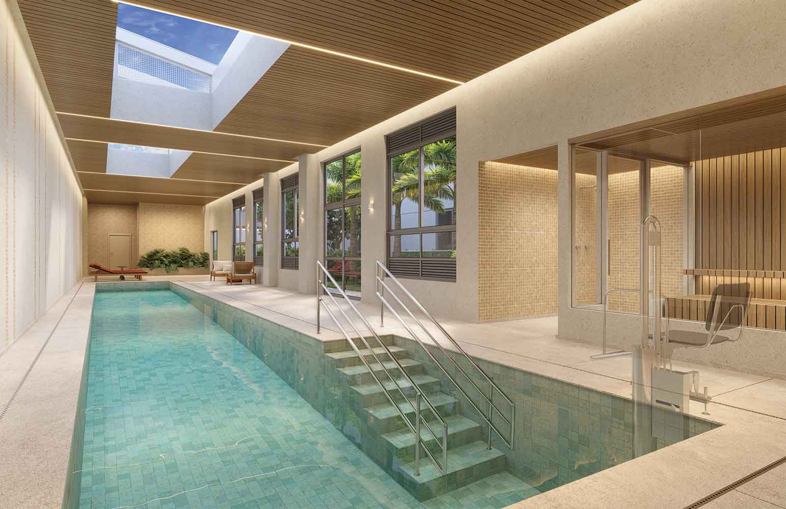 Alt Studios — piscina coberta