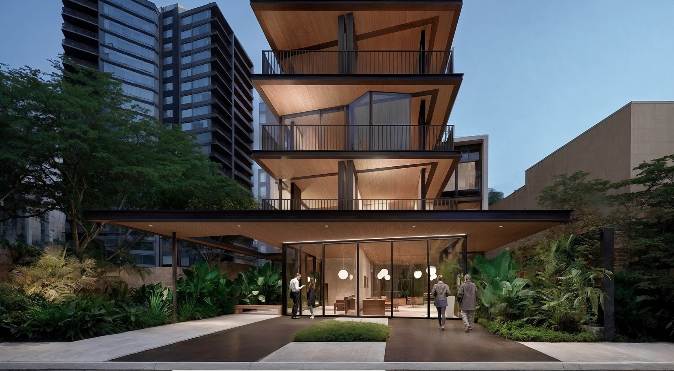 Arvorys da Vila — entrada e lobby